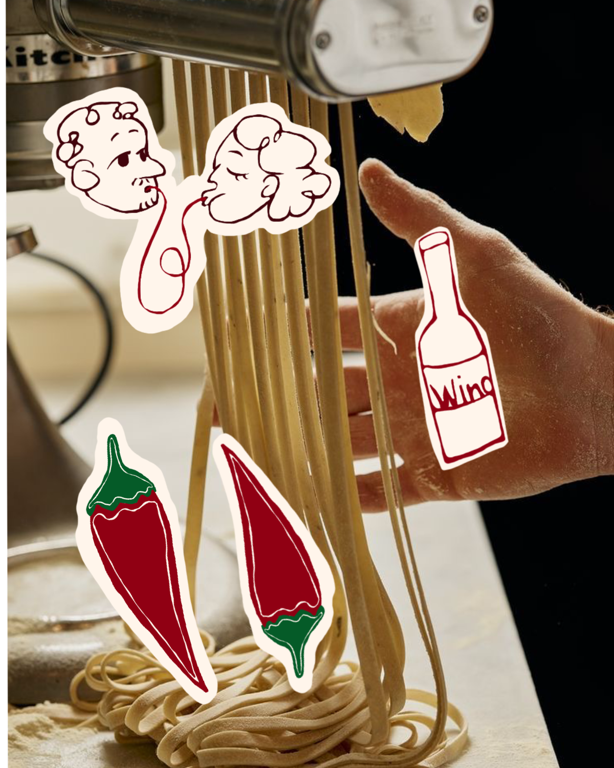 O Makaronas Stickers